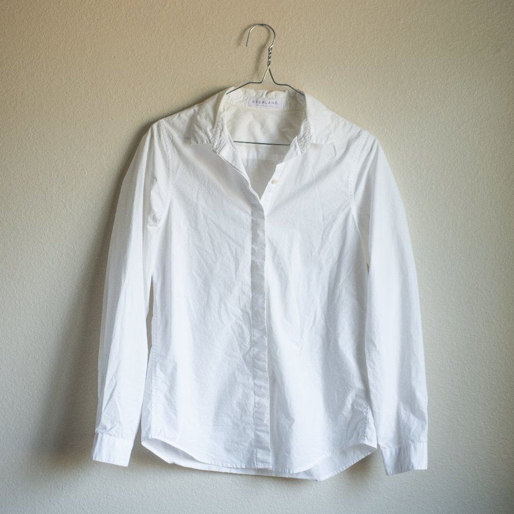 Everlane Poplin Long Sleeve